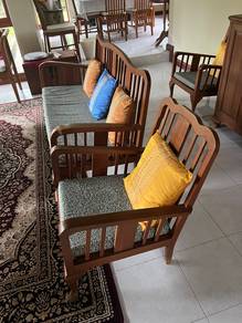 Antique Teak Wood Seating Set