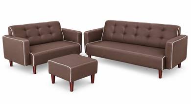 Sofa 2+3 Seaters FREE Stool 025B