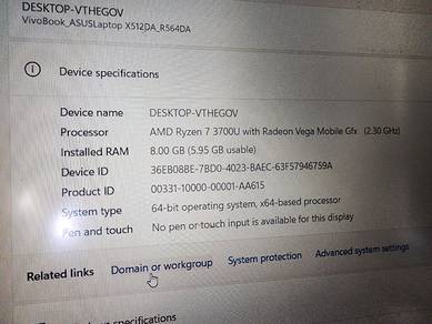 Asus vivobook laptop R564d