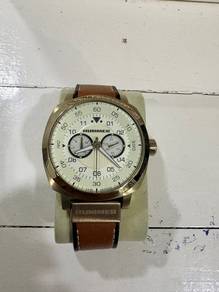 Hummer Leather watch