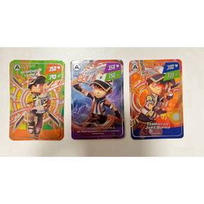 BoBoiBoy SUPRA - A Card (my own collection)
