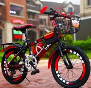 RED MERAH 24 Inch Children Bike Basikal Budak