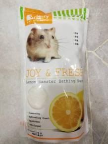 Jolly Hamster Bathing Sand Pasir Mandi 1kg Lemon