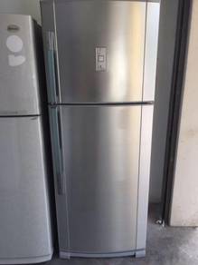 Peti Fridge 2 Pintu Ais Sejuk Refrigerator Sharp
