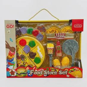 Kids Pretend Play Food Store Set 3+ Years