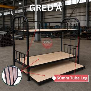 Katil Double Decker Heavy Duty 50mm