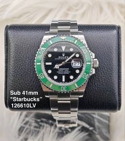 Rolex Submariner 41 Starbucks 💚 126610LV