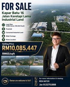 Industrial Land in Kapar, SGR