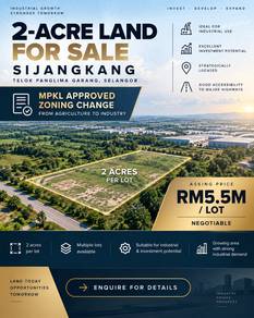 Agricultural Land in Telok Panglima Garang, SGR