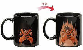 Dragon ball magic mug cup vegeta saiyan goku cawan
