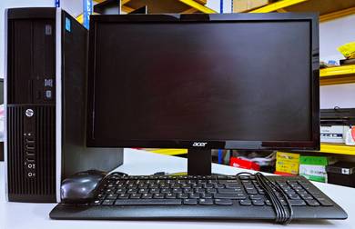 HP Bajet PC SET Core i5, 8GB Ram, 120GB SSD
