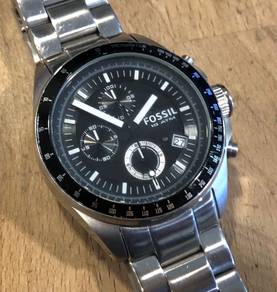 Fossil Decker Stainless Steel 100% Original Use
