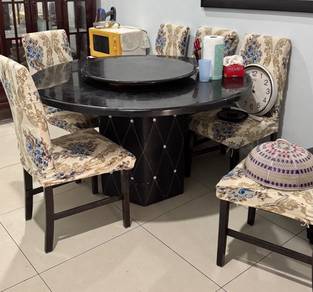 Meja Makan Bulat - Round Dining Table