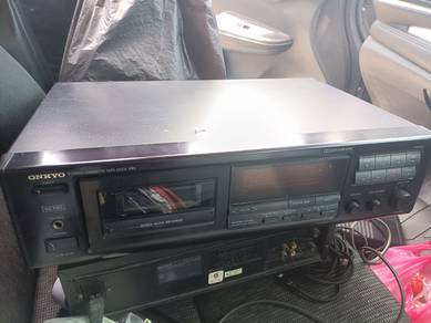 Onkyo Stereo Cassette Tape Deck Player