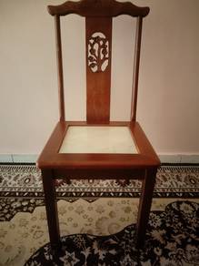 Vintage 4 Piece Marble Chair