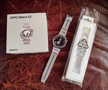 Oppo Watch X3 Misty Titanium Perfect Condition