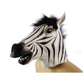Zebra Horse Hood
