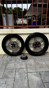Sport rim Y15 Ori + Sprocket Hub