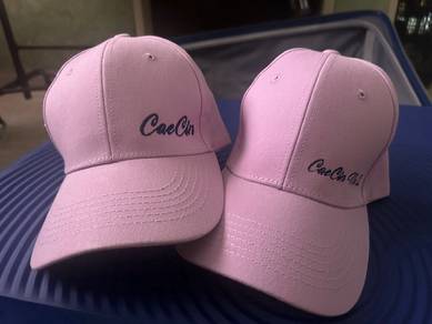 Designed couple cap
