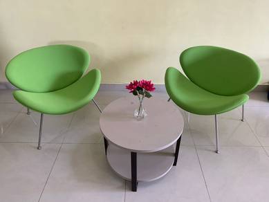 Lounge Designer Chair (Swan Style) – Set of 2
