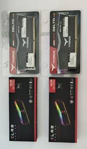 Ram 16gb DDR4 T Force and XLRB Gaming