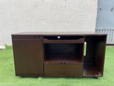 YE81C Almari TV Kabinet 4 Feet TV Cabinet Cupboard
