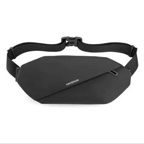 HAOSHUAi Black Fashion Sling Bag