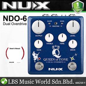 NUX NDO-6 Queen Of Tone Dual Overdrive Guitar