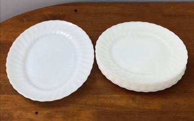 Pinggan antique anchor hocking Suburbia plate