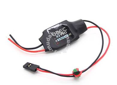 X3 PRO 3.3V 3.5A UBEC - 2~5S Lipoly (7.2-21v)