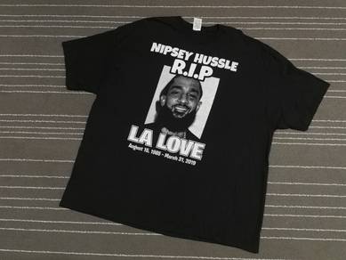NIPSEY HUSSLE RIP HIP HOP tee 4XL