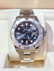 Pre-Owned Rolex 116622 Yacht Master Grey Dial 40mm