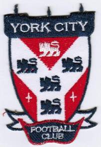 York City FC England Badge Embroidered Patch
