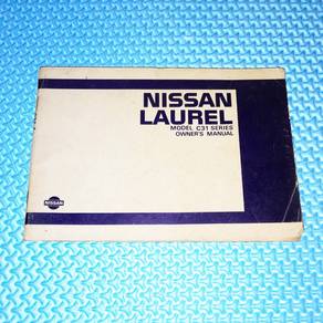 Vintage '84 Nissan Laurel C31 Series Owners Manual