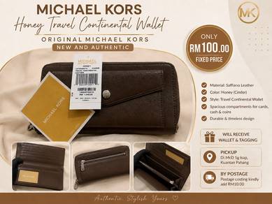ORIGINAL MICHAEL KORS Travel CONTINENTAL WALLET