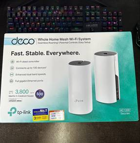 TP-Link Deco M4 AC1200 Gigabit Mesh Wifi Router