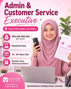 Admin & Customer Service Executive