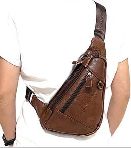 Genuine Cow Leather Z.Nick Men's Sling Bag