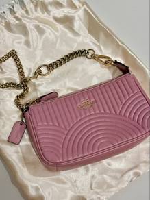 Coach Quilted Tabby Wristlet (Mahjong Bag)