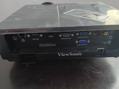VIEWSONIC PJD6683ws SHORT-THROW LCD PROJECTOR