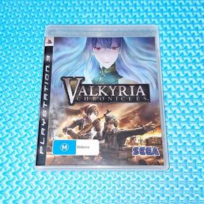 Sony PlayStation PS3 Valkyria Chronicles Game CD