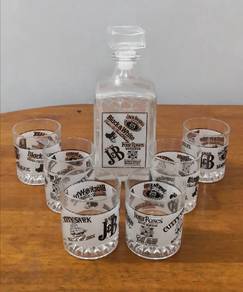 3501 Decover Italy decanter glass set