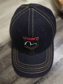 Evisu Vintage Denim Cap