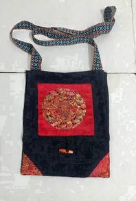 Cotton Chinese Embroidered Design Sling Bag