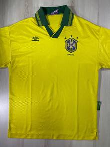Umbro 1993 Brasil Home Jersey #EZ2 Used