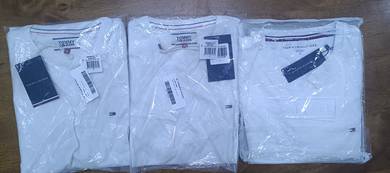 Combo 3pcs Branded Tee White Size S M New With Tag