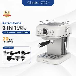 Giselle Espresso Coffee Maker | 2in1-Froth&Brew