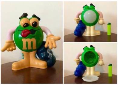 Vintage rare M&Ms coin box/ coin bank/ piggy bank