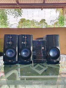 JVC mini HiFi system 