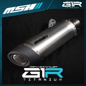Used MSH G1R Titanium Muffler for Sale